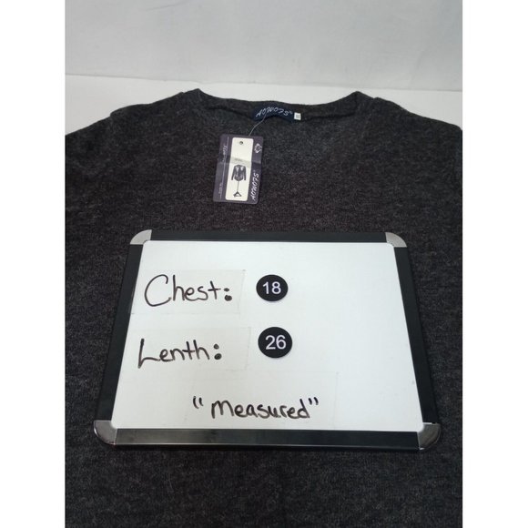 AOWOFS Juniors V Neck Shirt Long Sleeve Shirt Size 2XL Lightweight NWT - Picture 4 of 8